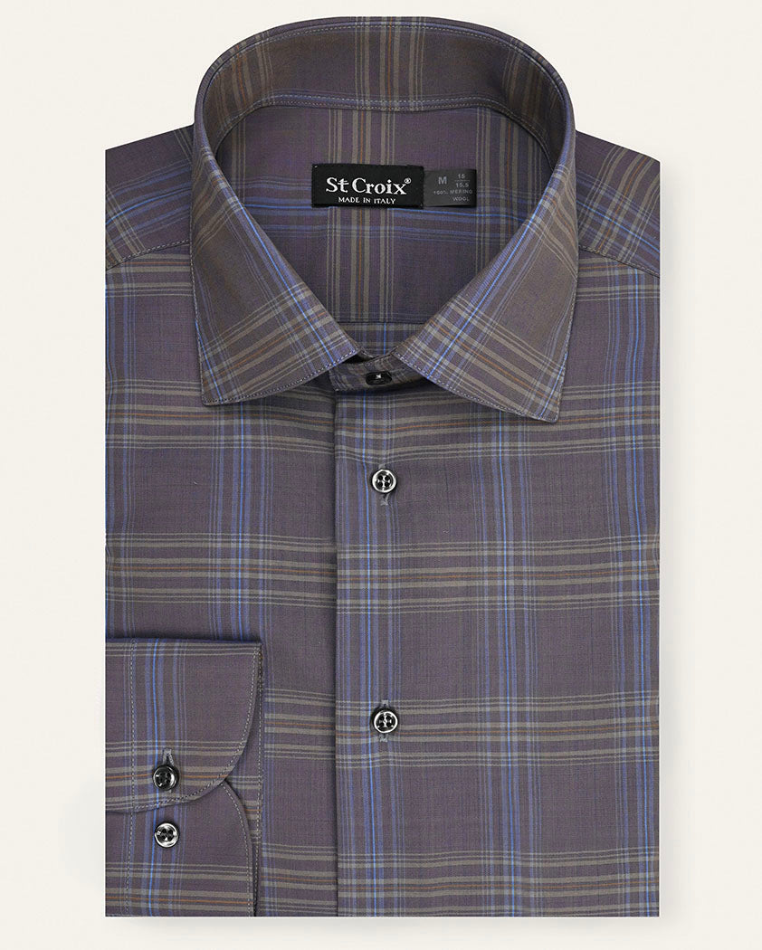 Plaid Wool Shirt